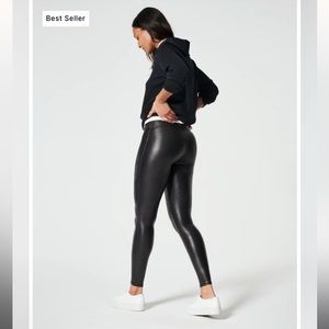 Spanx faux leather leggings